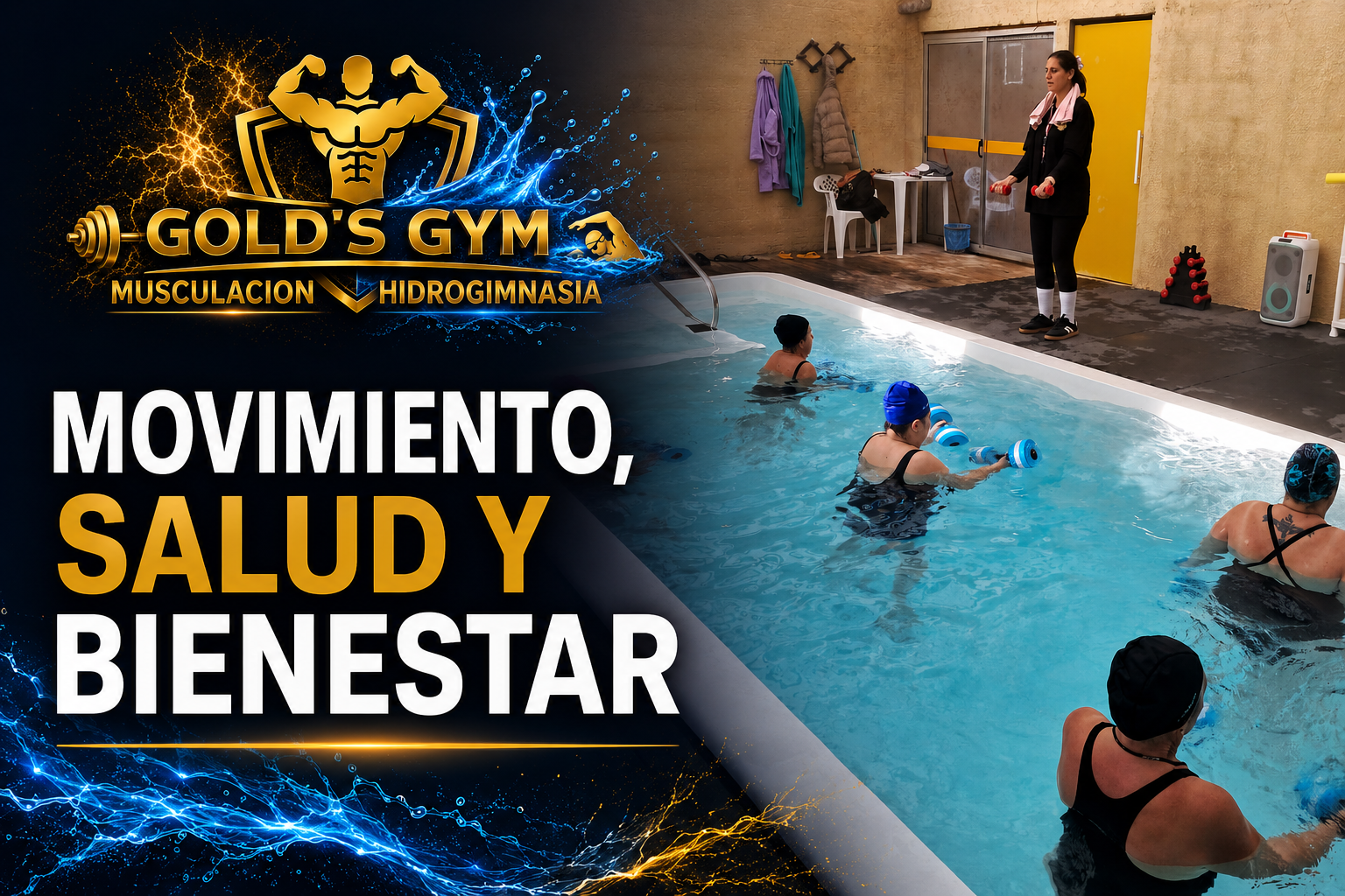 Clase de hidrogimnasia